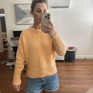 Women's XS Orange Creamsicle Sweater